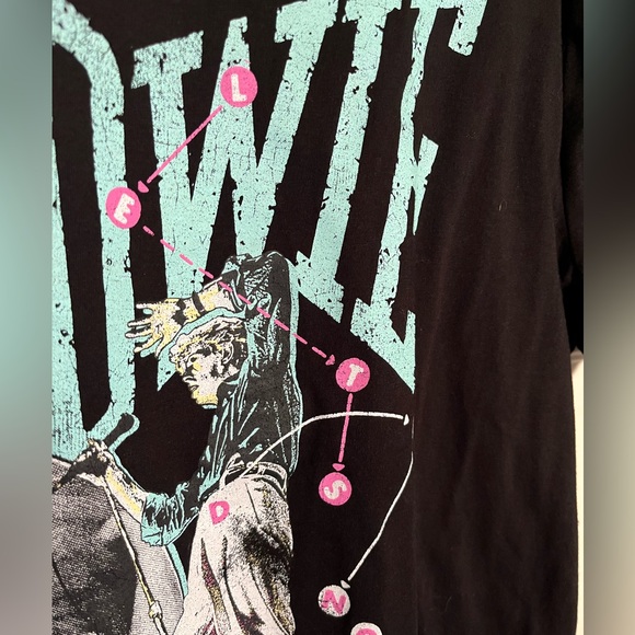 David Bowie 2X NWT Lets Dance T-Shirt - Picture 3 of 6